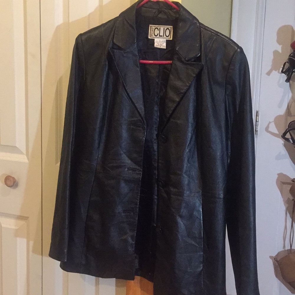90s Leather Jacket